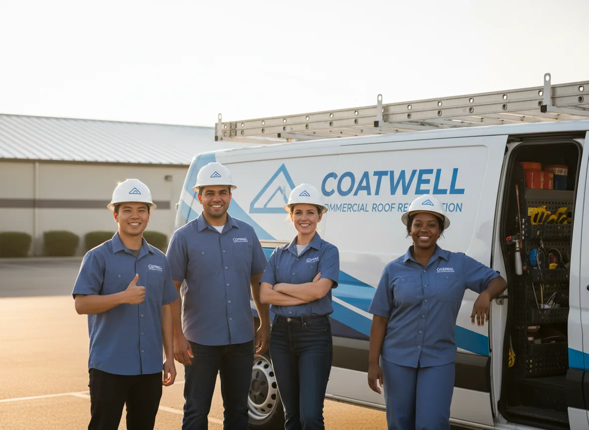 Commercial roof coating company in Asbury, WV